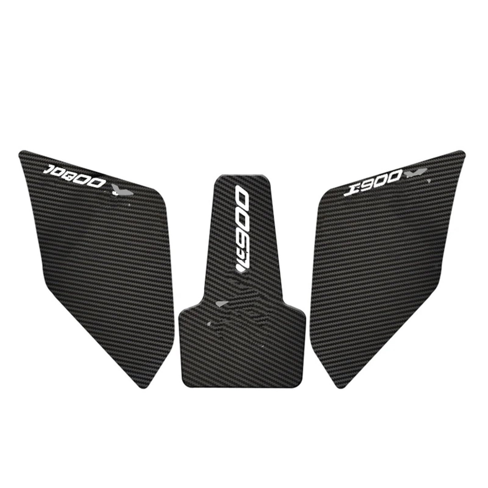 Anti-Rutsch-Kniegriff für den Tank Motorrad Anti Slip Heizöl Tank Pad Seite Knie Grip Aufkleber Protector Aufkleber Pads FÜR F900XR FÜR 900 2020 2021 2022 Motorrad-Tankpad(Black2) von SCMYK