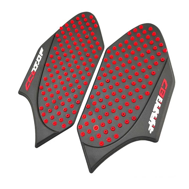 Anti-Rutsch-Kniegriff für den Tank Motorrad Kraftstoff Tank Pad Anti Slip Schutz Aufkleber Knie Grip Seitliche Abziehbilder Zubehör Für CB650F 2014-2017 Motorrad-Tankpad(Multi-colored) von SCMYK