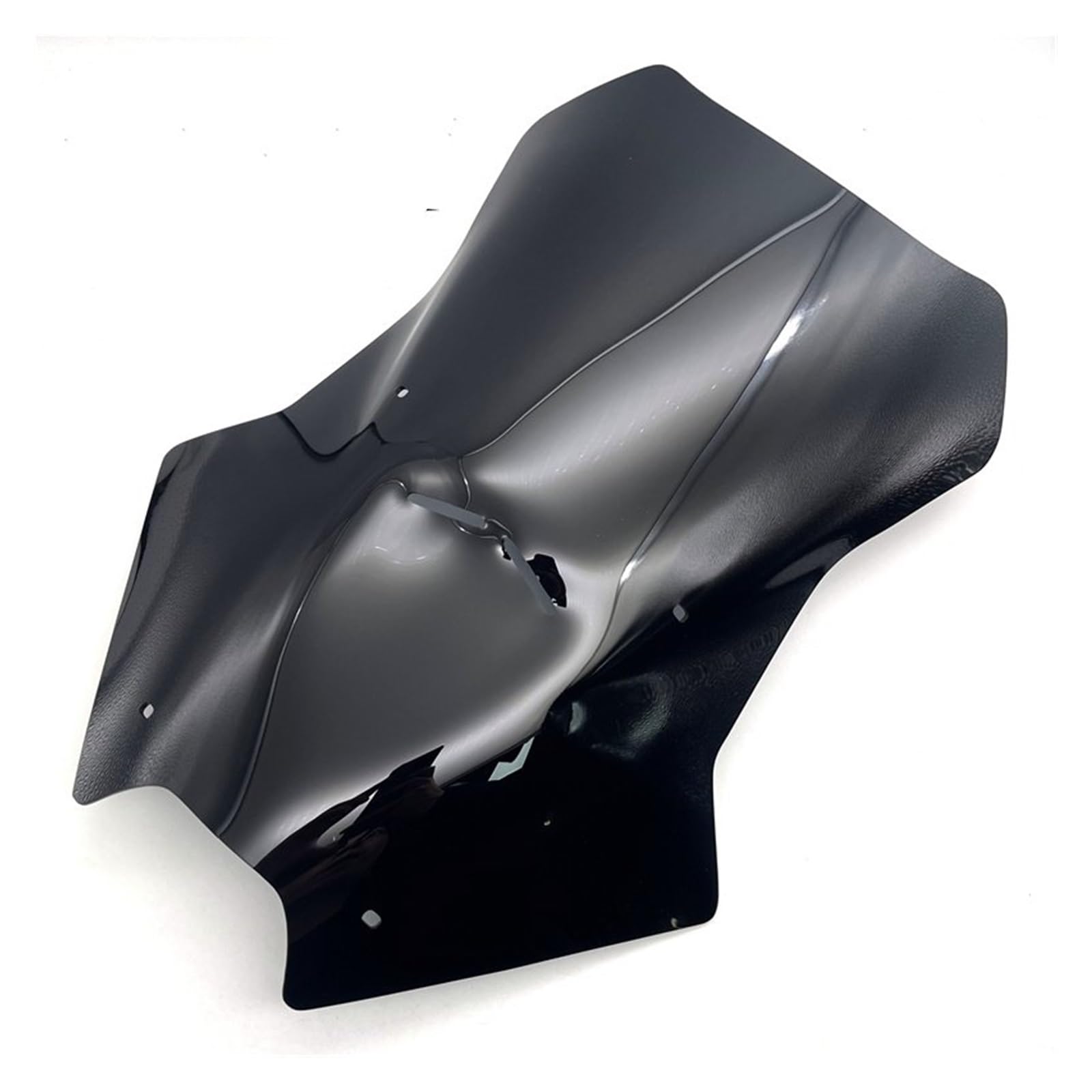 Motorrad-Windschutzscheibe Für XADV750 2020-2024 Motorrad Zubehör Windschutzscheibe Windschutz Aluminium Schild Deflectore Windschutzscheibe Verkleidung(Black) von SCMYK