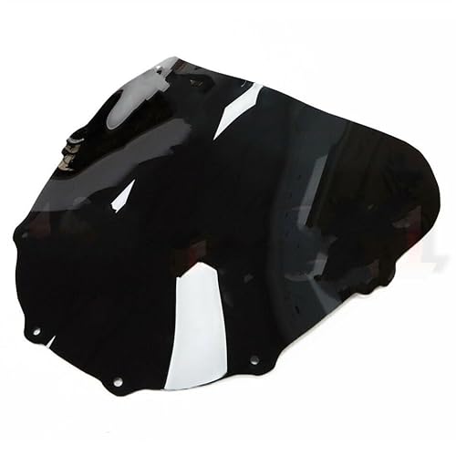 Motorrad-Windschutzscheibe Für ZZR1100 Für ZX-11 Für ZX1100 Für ZX11 1993-2001 Motorrad Windschutzscheibe Windschutz Windschutzscheibe Verkleidung(Black) von SCMYK