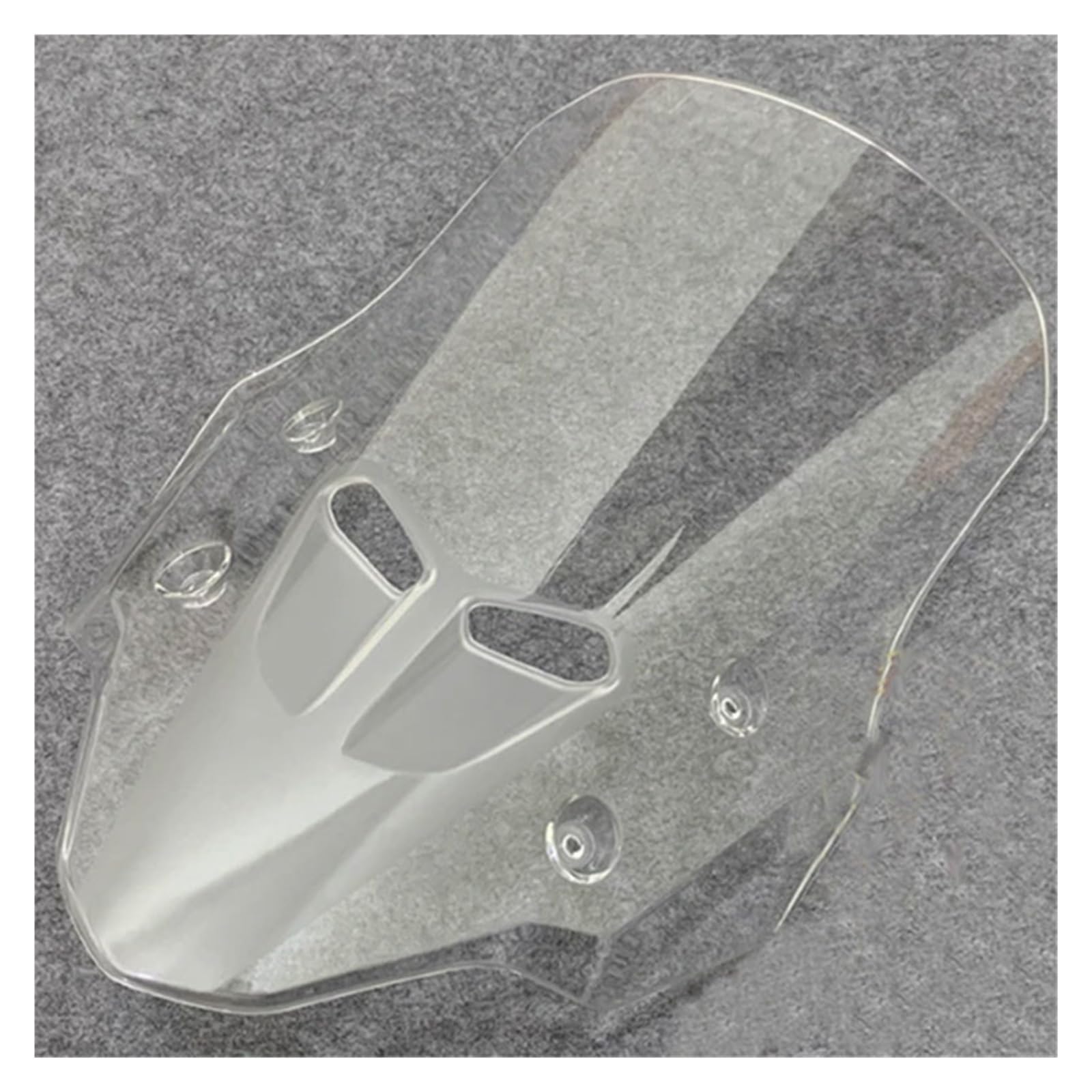 Motorrad-Windschutzscheibe Motorrad Windschutzscheibe Windschutz Für CB400X Für CB500X 2018-2024 Windschutzscheibe Double Bubble Deflektoren Windschutzscheibe Verkleidung(Clear) von SCMYK