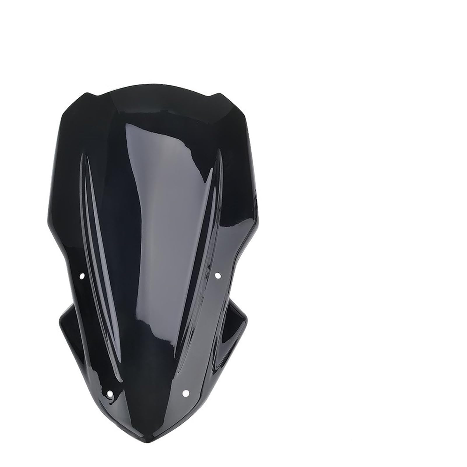 Motorrad-Windschutzscheibe Motorrad Windschutzscheibe Windschutzscheibe Bildschirm Schild Mit Halter Halterung Zubehör Für K&awasaki Für Z900 2017 2018 2019 Windschutzscheibe Verkleidung(Black) von SCMYK