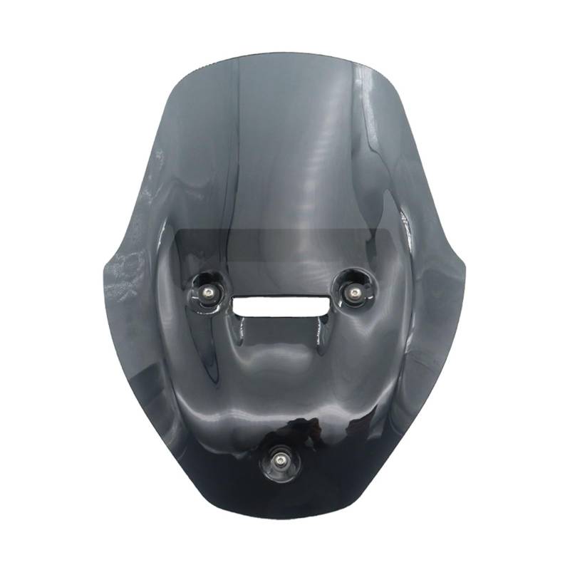 Motorrad-Windschutzscheibe Motorradzubehör Touring Windschutzscheibe Frontscheibe Deflektor Transparent Schwarz Für D&UCATI Für Diavel Für V4 2023 Windschutzscheibe Verkleidung(Smoked Gray) von SCMYK