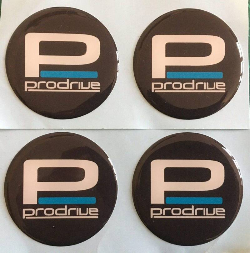 SCOOBY DESIGNS PRODRIVE PPF7 Logo Wheel CENTRES von SCOOBY DESIGNS