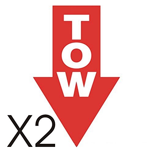 X2 tow stickers race car Msa tow sticker decals von SCOOBY DESIGNS