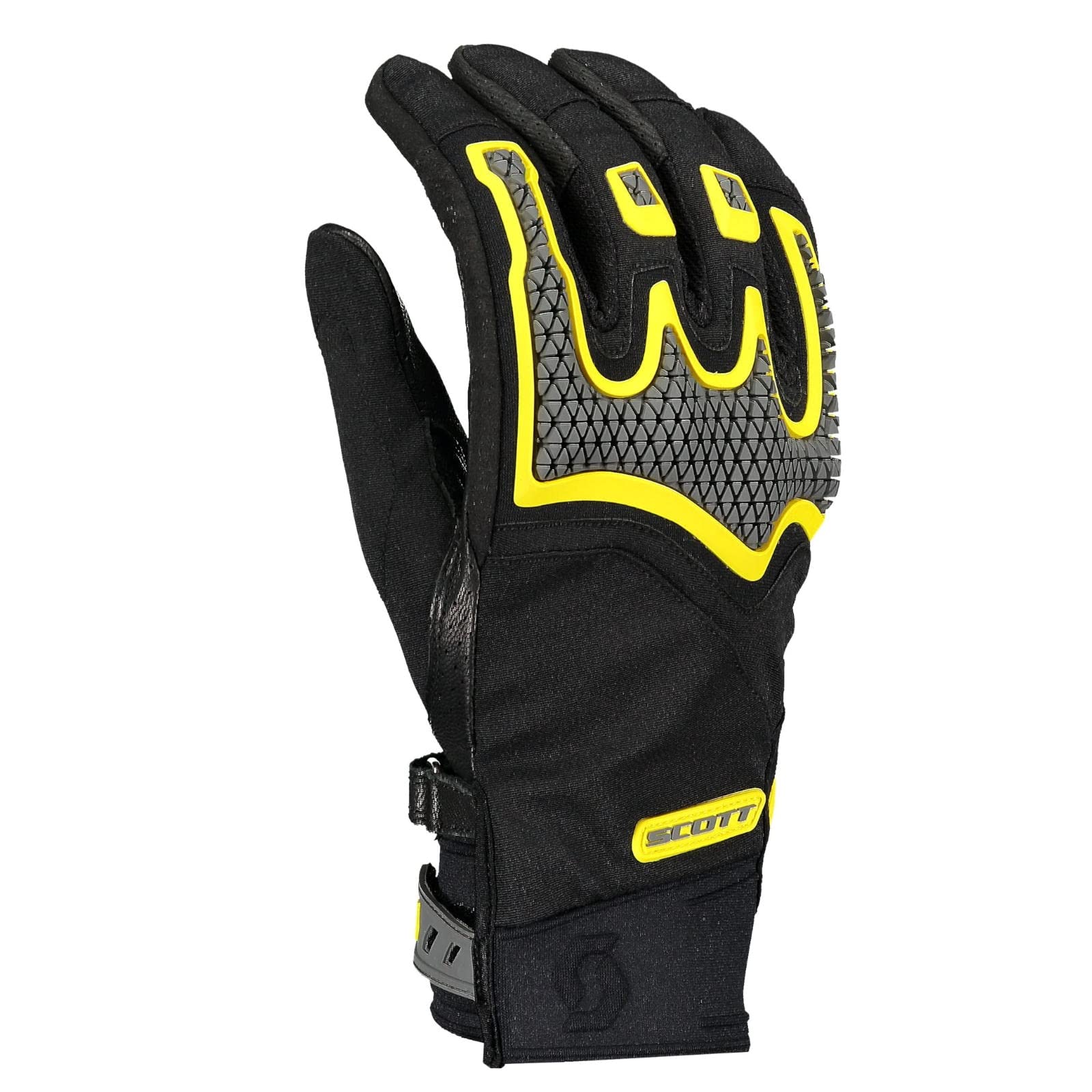 Scott GLOVE DUALRAID schwarz/gelb FLUO XL von SCOTT