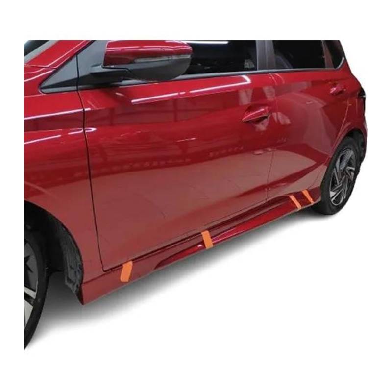 Auto-Heckspoiler für H&YUNDAI I20 (2014 bis 2020) Seitenschweller-Set (Kunststoff) – Karosserie-Kit Chrom Lampe Ersatzteile Verlängerung Diffusor Spoiler Stoßstange Auto SCSTHRCRA (senden Sie Ihre von SCSTHRCRA