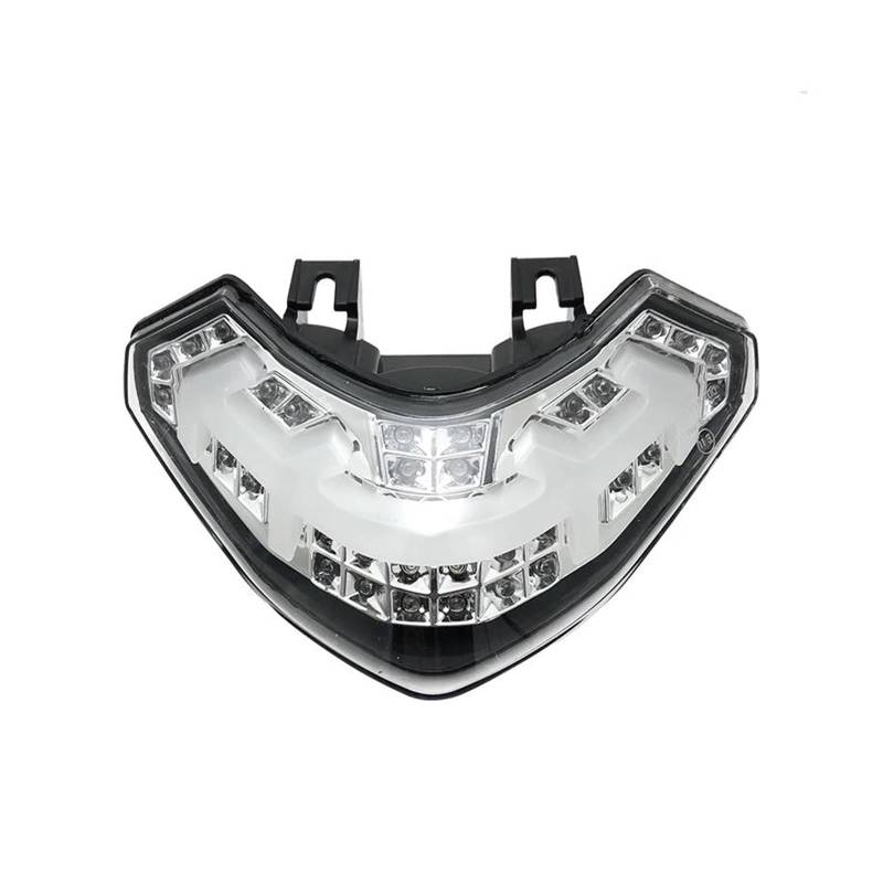 SCSTHRCRA Motorrad Bremsleuchten Für D&UCATI Multistrada 1200 1200S Blinker Licht 2010-2014 Integrierte Rücklicht Bremsleuchte Hinten Bremslicht (Clear) von SCSTHRCRA