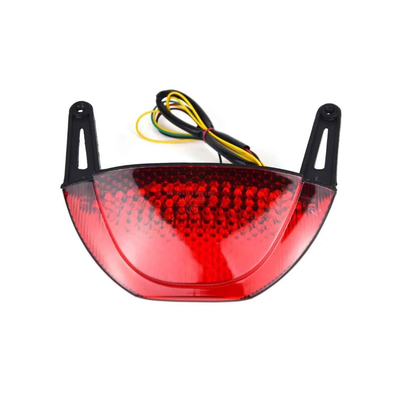 SCSTHRCRA Motorrad Bremsleuchten Für H&onda CBR600RR CBR 600 RR 2007 2008 2009 2010 2011 2012 Hinten Rücklicht Brems Blinker Integrierte Motorrad licht (Red) von SCSTHRCRA