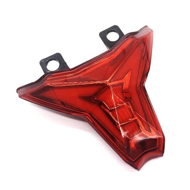 SCSTHRCRA Motorrad Bremsleuchten Für K&awasaki N&inja ZX10R ZX6R ABS ZX4R ZX25R KRT 2019-2024 Motorrad Rücklicht Bremse Hinten Blinker Integrierte rücklicht (Red) von SCSTHRCRA