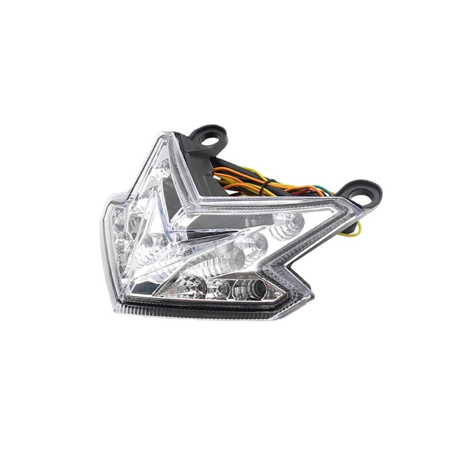 SCSTHRCRA Motorrad Bremsleuchten Für K&awasaki ZX6R Z800 2013 2014 2015 Motorrad Integrierte Hinten Rücklicht Bremsleuchte Blinker Licht (Clear Lens) von SCSTHRCRA