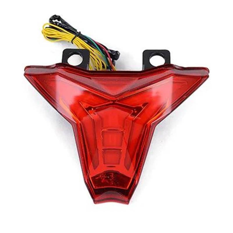 SCSTHRCRA Motorrad Bremsleuchten Rücklicht Für K&awasaki Z1000 N&inja 250 400 ZX10R ZX10RR ZX 10R 10RR Bremslicht Hinten Blinker Blinker rücklicht (Red) von SCSTHRCRA