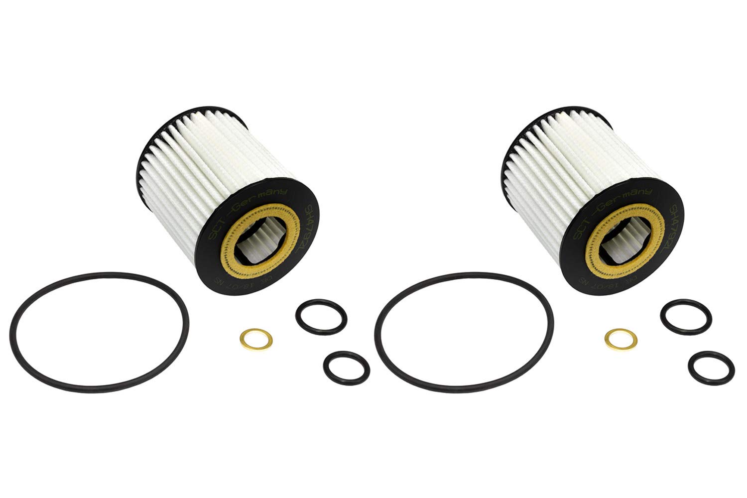 Ölfilter 2 X SCT SH 4792 L für BMW 1er 3er 5er 1 er 3 er 5 er X1 X3 Z4 Roadster von SCT