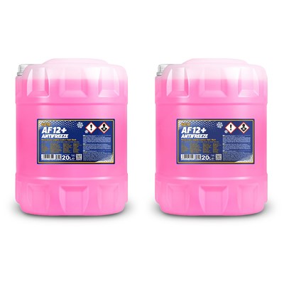 Sct - Mannol 2x 20 L Antifreeze AF12+ (-40) Longlife Kühlerfrostschutz von SCT - MANNOL