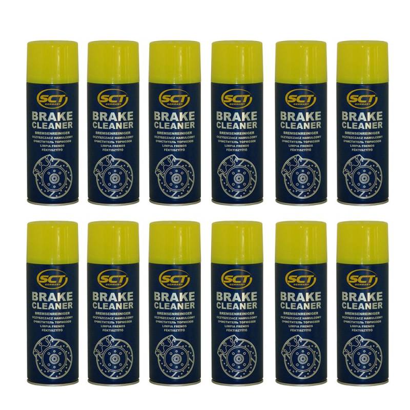 12 x 450ml SCT Brake Cleaner / Bremsenreiniger Spray von SCT