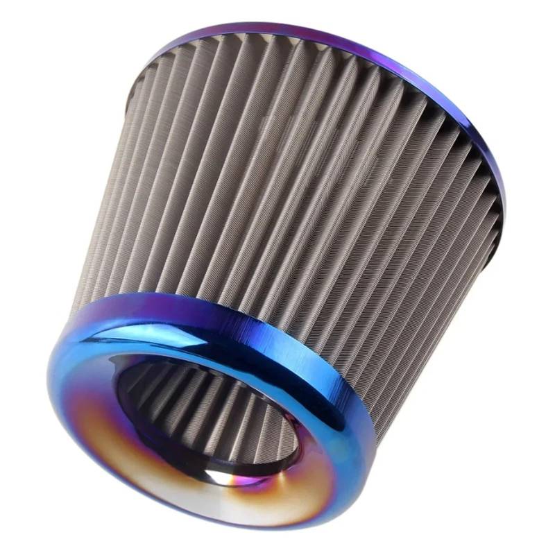 Ansaugrohr 60MM 65MM 70MM 75MM AF07 Universal Edelstahl Auto Air Intake System High Flow Kegel Kaltluftfilter Lufteinlass(60mm) von SCUASKJ