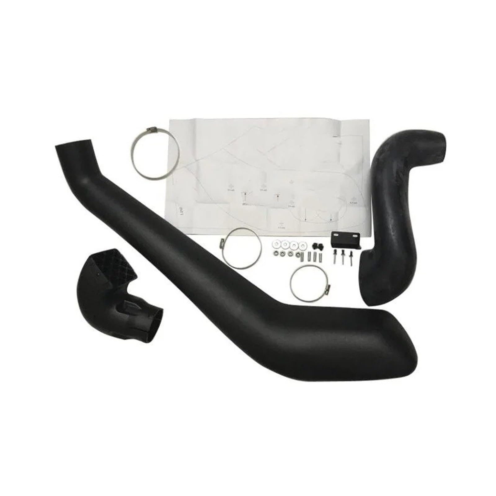 Ansaugrohr FÜR Prado LC150 FJ150 Air Intake Rohr LLDPE Schnorchel Kit Set FIT FÜR Prado FJ150 LC150 Auto 2010-2020 SUV 4 * 4 SCHNORCHEL Lufteinlass von SCUASKJ