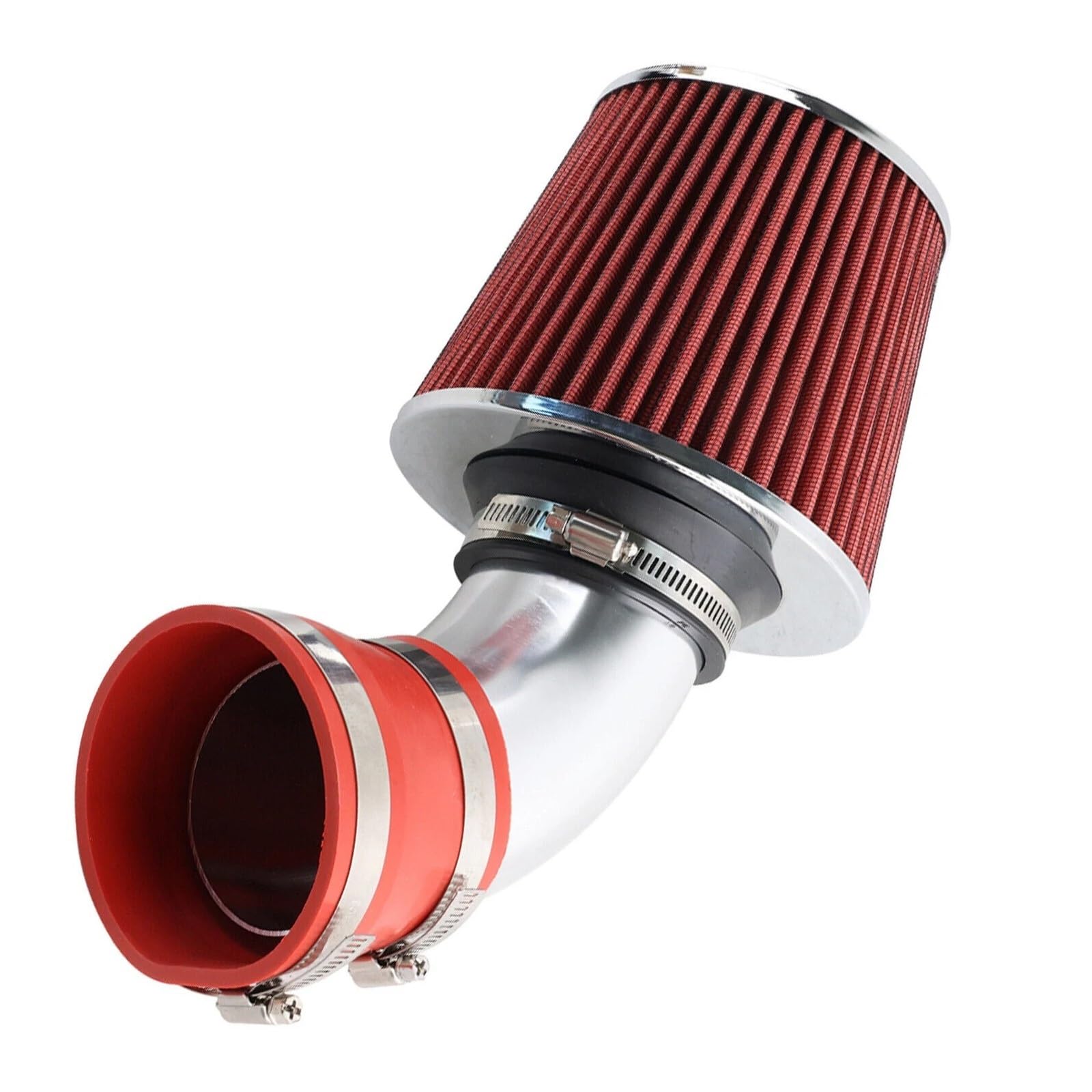 Ansaugrohr Für E46 3er-Serie 1999–2005 323 325 328 330 Racing Short Ram Air Intake Filter Kit Lufteinlass(DR408-RD-SL) von SCUASKJ