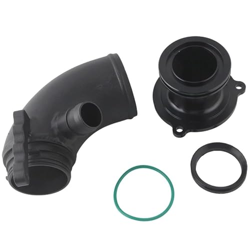 Ansaugrohr Für Golf 7 Für A3 EA888 Gen3 Auto Turbo Inlet Outlet Upgrade Rohre Ansaugrohre Turbo Schalldämpfer Löschen Lufteinlass(Schwarz) von SCUASKJ