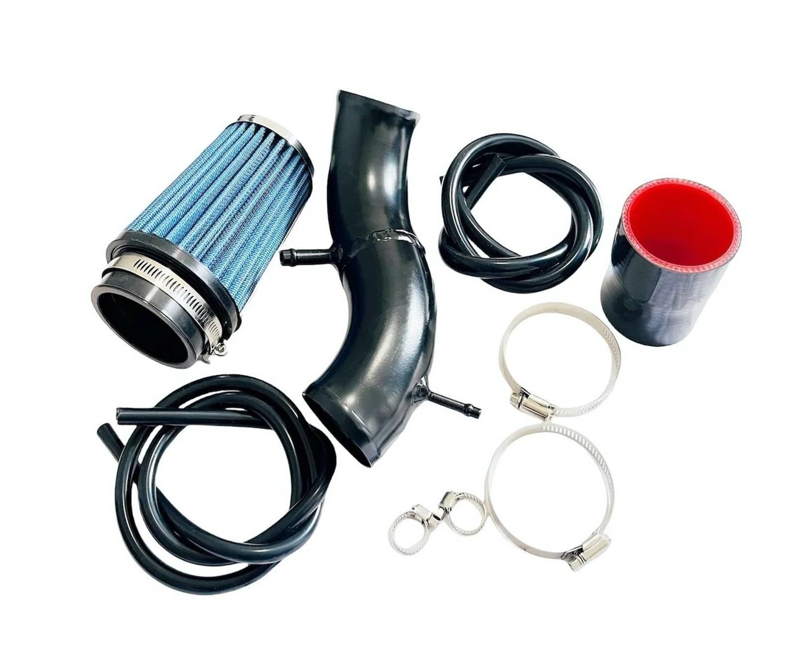 Ansaugrohr Lufteinlass Hohe Durchfluss -Vorschubsystem Im Airbox -Position Ersatzteile Air Einlasskit Für Abarth 500 595 695 Lufteinlass(HY-DR001 Blue) von SCUASKJ