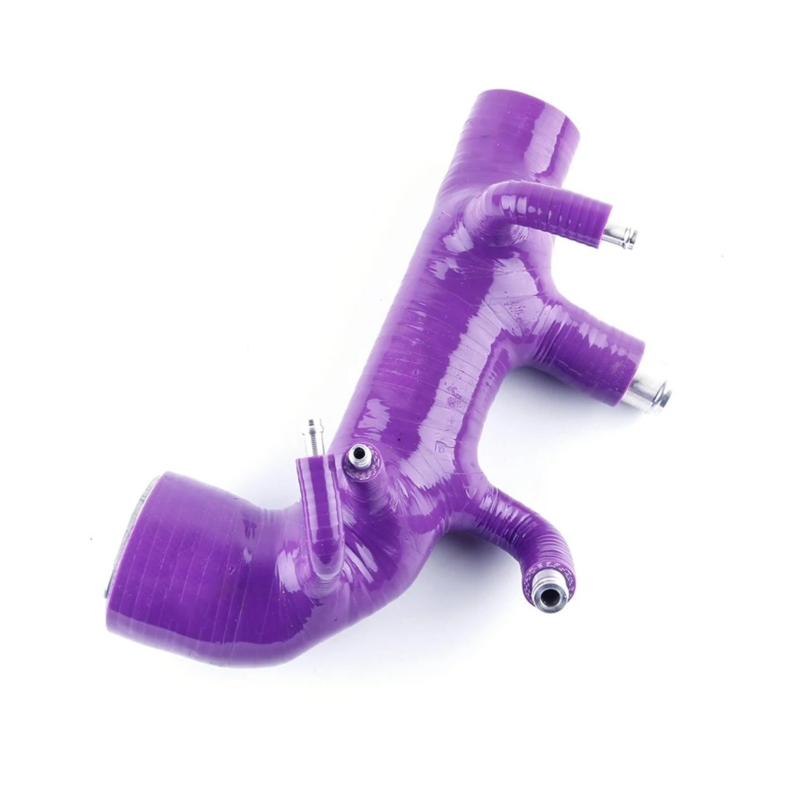 Ansaugrohr Silikon-Ansaugschlauch-Set Für Subaru Für WRX Für STI Für Forester XT 2.5 Turbo EJ255 2004-2008 2007 2006 2005 Lufteinlass(Violett) von SCUASKJ