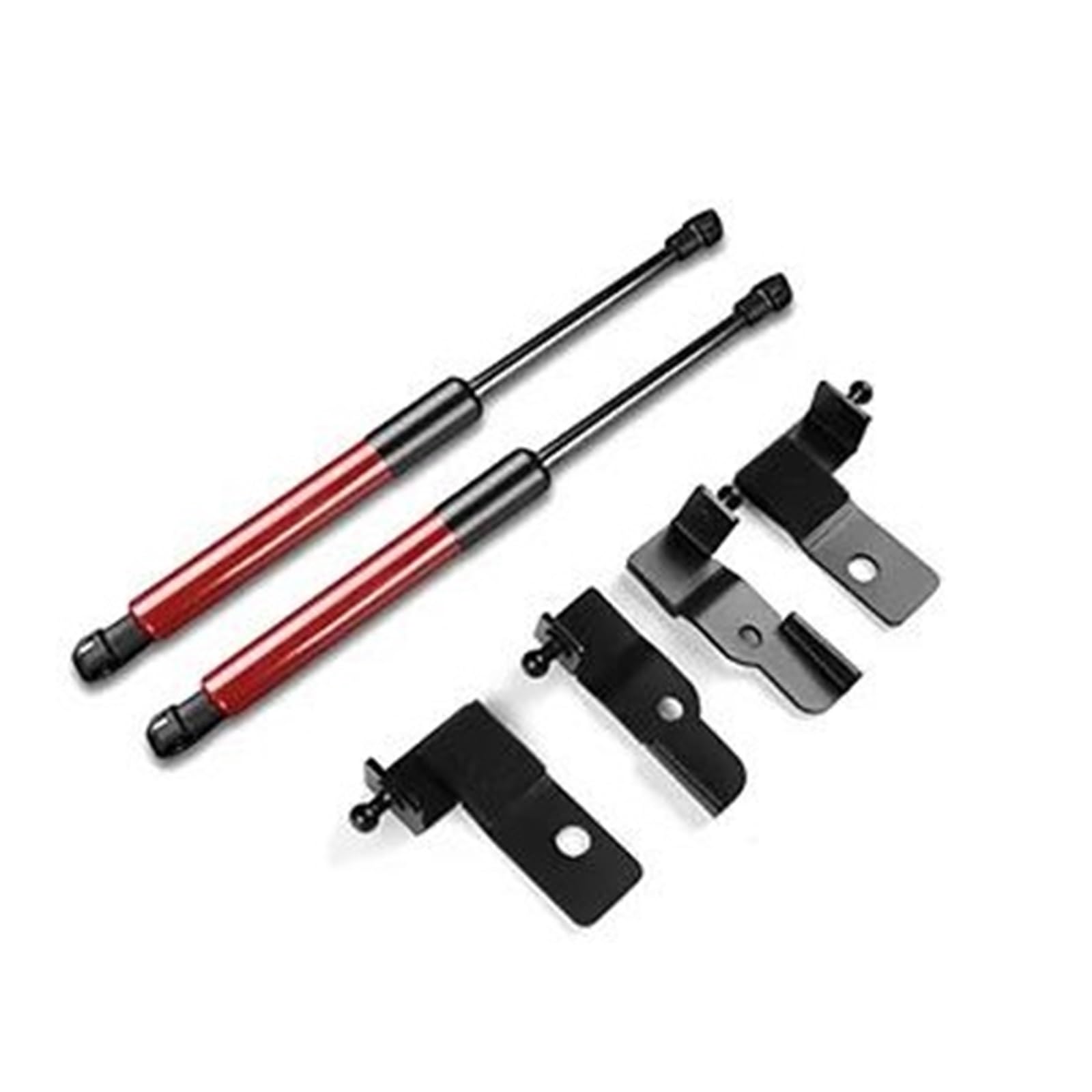 Fronthaube Gasfeder Für Subaru Für BRZ 2021 2022 2023 Haube Dämpfer Auto Vorderen Haube Ändern Gas Streben Lift Unterstützt Stange Arme Quellen Schock Motorhauben Gasfeder(1Set Red) von SCUASKJ