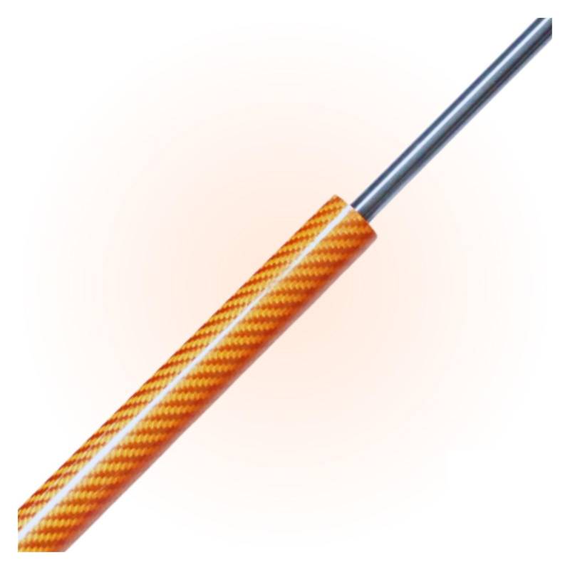 Fronthaube Gasfeder Menge (2) Für Benz W203 CL203 C209 S203 A209 Motorhaube Auto Motor Carbon Fiber Rod Strut Stoßdämpfende Federbein Motorhauben Gasfeder(Orange Carbon Fiber) von SCUASKJ