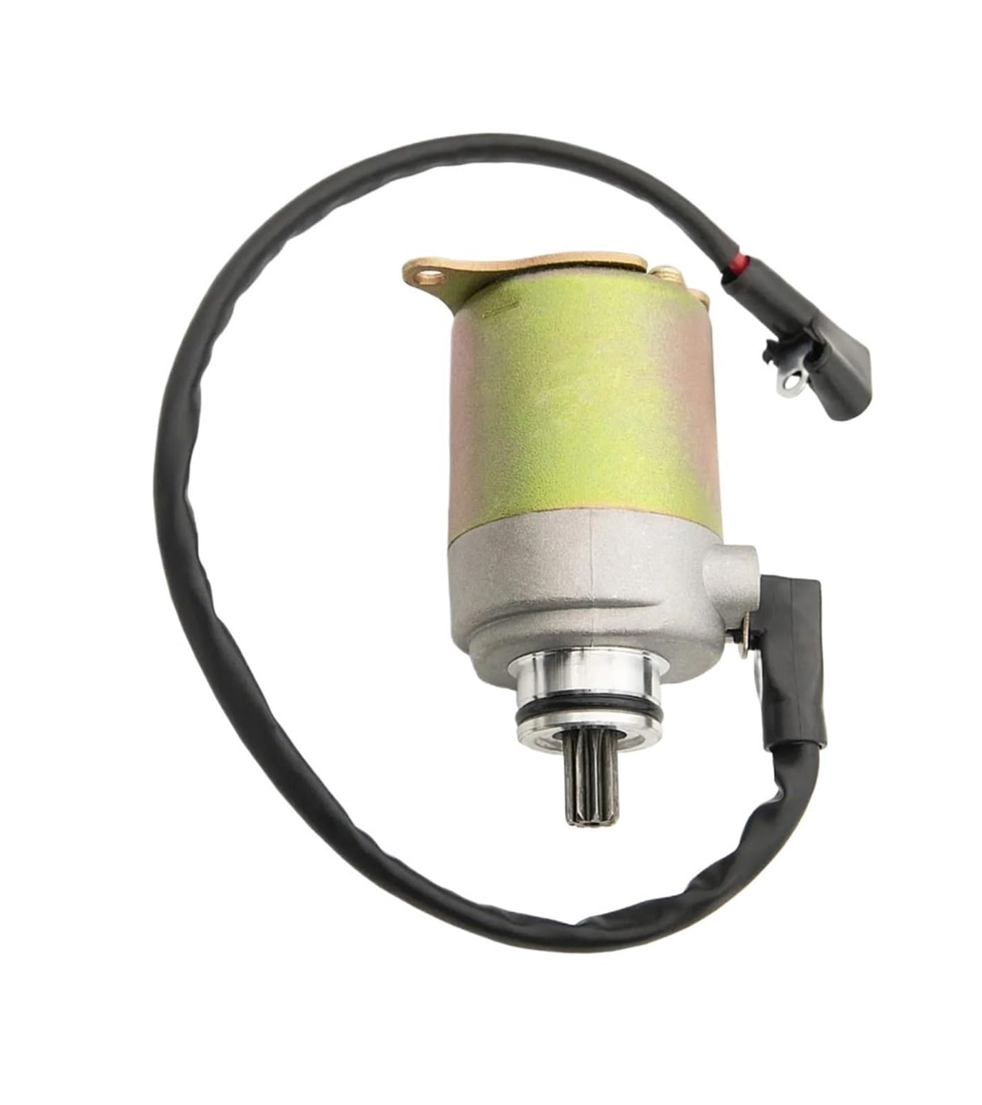 GY6 Starter 9 Zähne Für GY6 4-Takt-Motor 150 Cc 125 Cc 50 Cc 200 Cc 250 Cc Kompatibel Mit 4 Wheelers Roller Moped Für ATV Go Kart Starter/Anlasser Starter Motor von SCUASKJ