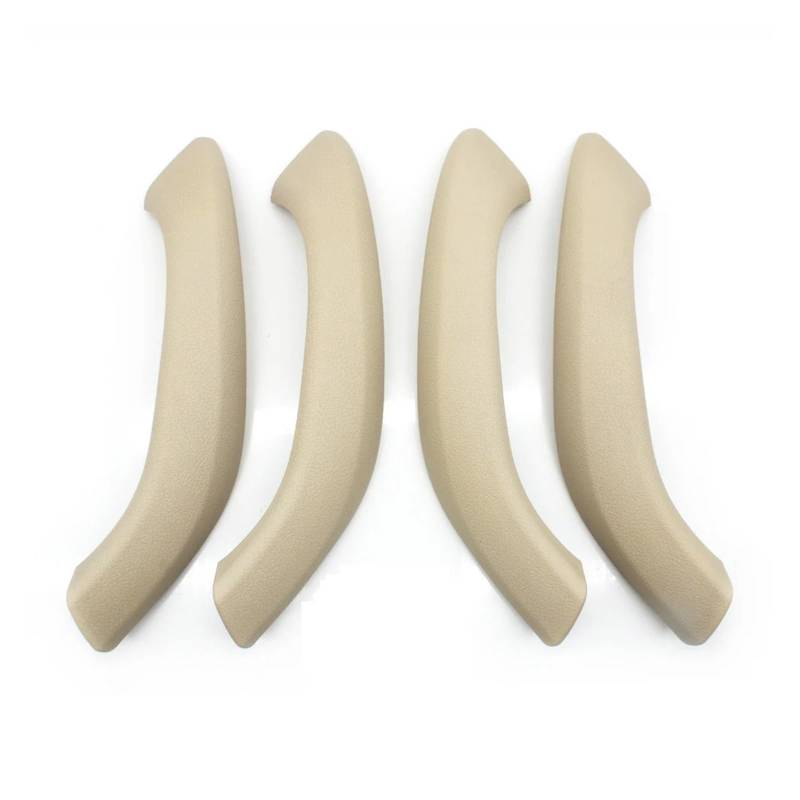 Interieur Dekor 2/4PCS Für BMW Für X1 Für X2 F48 F49 F39 2016-2020 Innen Tür Links Rechts Pull Griff Äußere Abdeckung Trim Ersatz Auto-Innendekoration(Beige 4PCS Set) von SCUASKJ