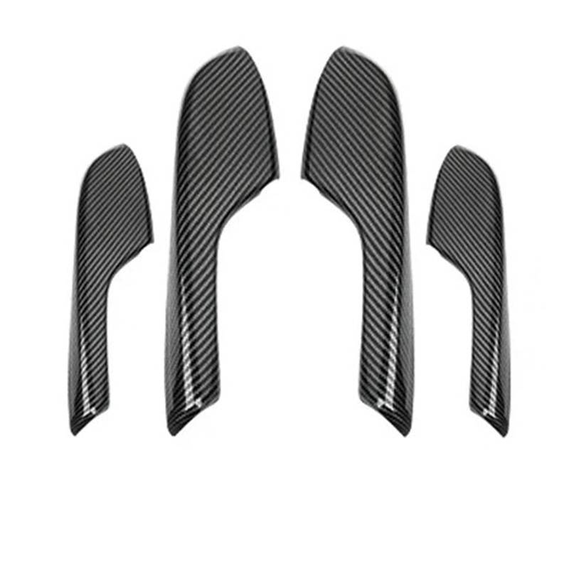 Interieur Dekor 4Pcs Für Civic 10th Für Gen ABS Carbon Faser Muster Tür Armlehne Panel Tür Schüssel Dekoration Rahmen Aufkleber Auto Zubehör Auto-Innendekoration von SCUASKJ