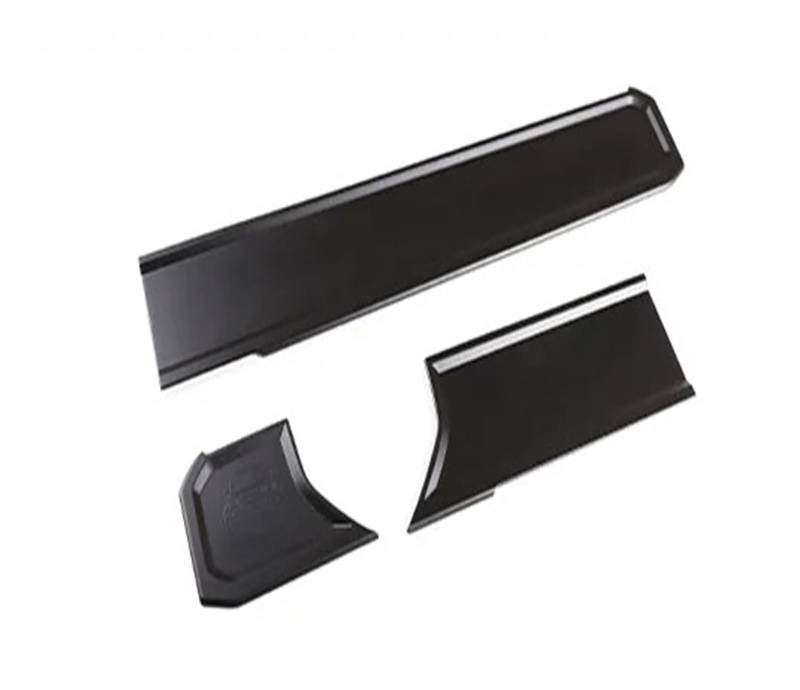 Interieur Dekor Auto Center Control Trim Streifen Rahmen Abdeckung Aufkleber Innen Zubehör ABS Matt Schwarz Für Land Für Rover Für Defender 90 110 2020 21 22 23 2024 Auto-Innendekoration(3) von SCUASKJ