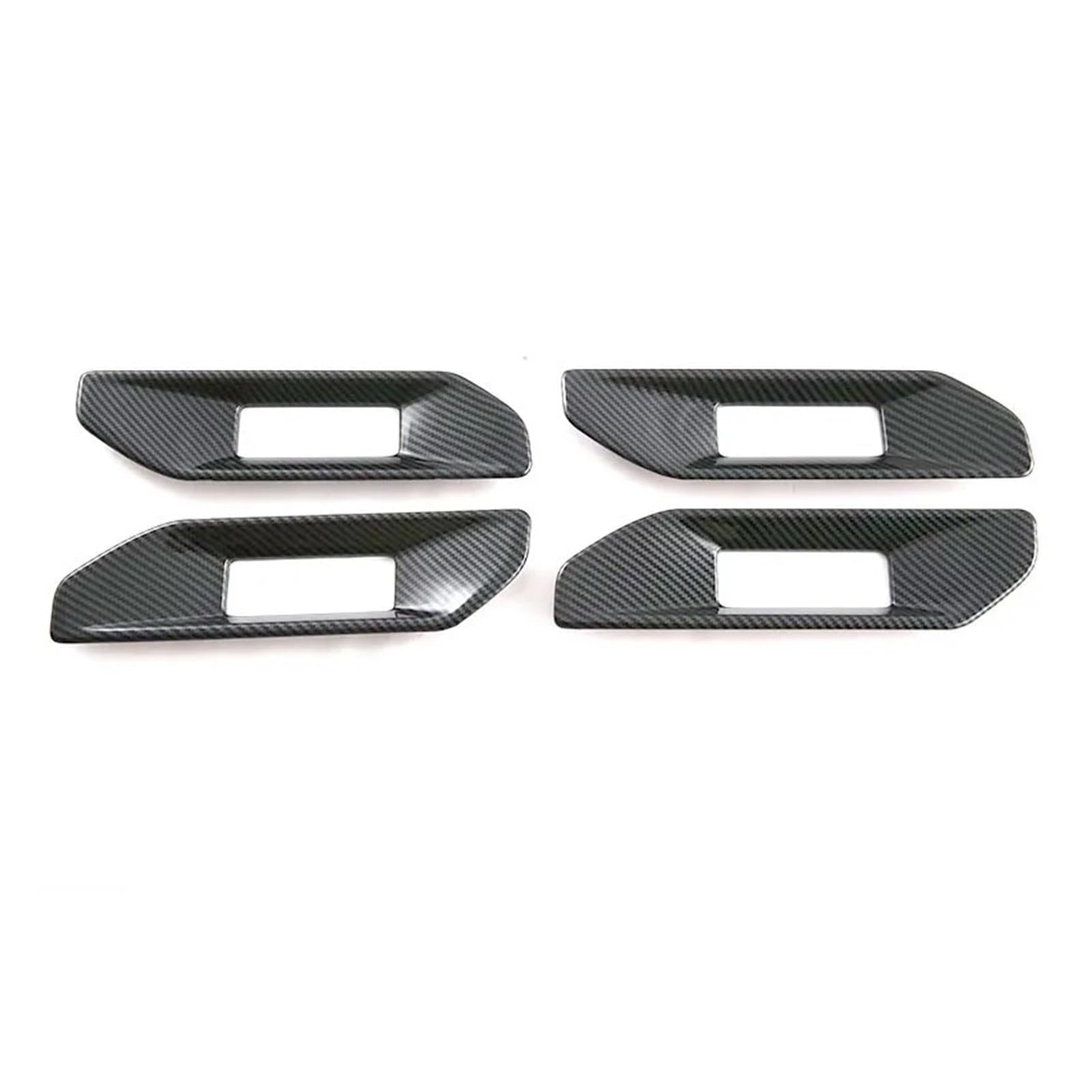 Interieur Dekor Auto Innen Abdeckung Trim Panel Dekoration Für Für Ranger T9 2023 2024 Carbon Look Auto-Innendekoration(Door Handle) von SCUASKJ