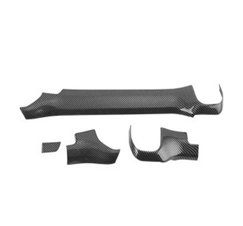 Interieur Dekor Carbon Fiber Overlay Interiors Trim Molding Panel Abdeckung RHD LHD Verfügbar Für Für Ranger Für Wildtrak T9 2022 2023 2024 Auto-Innendekoration(Central Panel LHD) von SCUASKJ