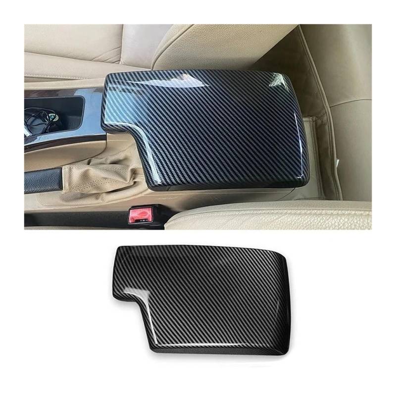 Interieur Dekor Für BMW 3 Serie E90 E91 E92 E93 Carbon Faser Armlehne Abdeckung Center Konsole Pad Innen Trim Auto Zubehör Auto-Innendekoration von SCUASKJ