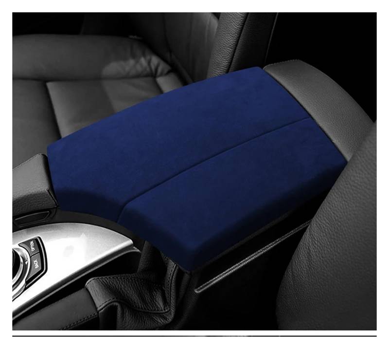 Interieur Dekor Für BMW 5 F10 E60 2006 2007 2008 2009 2010 Auto Armlehne Deckel Abdeckung Pad Mantel Shell Auto Trim Innenräume Schwarz Auto-Innendekoration(Blau) von SCUASKJ