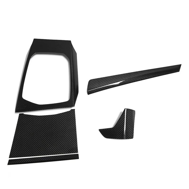 Interieur Dekor Für BMW G80 G82 G83 Für M3 Für M4 2021 2022 LHD/RHD Carbon Faser Auto Innere Center Konsole Armaturenbrett Seite Air AC Vent Getriebe Panel Trim Auto-Innendekoration(RHD) von SCUASKJ