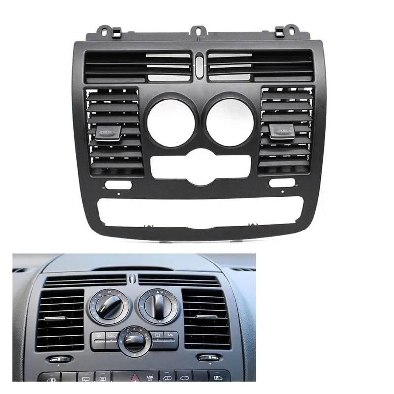 Interieur Dekor Für Benz Für Vito Für Viano W636 W639 2004 2005 2006 2007 2008 2009 2010-2015 Dash Center Air Vent Äußere Abdeckung Links Rechts AC Vent Panel Auto-Innendekoration(Middle Model A) von SCUASKJ