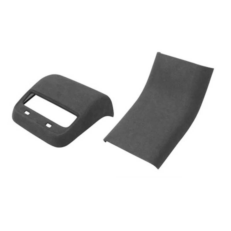 Interieur Dekor Für Tesla Für Modell Für Y Innen Ändern Wildleder Dekor Aufkleber Center Console Wrap Kit/Armlehne/Dashboard/rücksitz Airco Outlet Abdeckung Auto-Innendekoration(Rear Airco Kits) von SCUASKJ