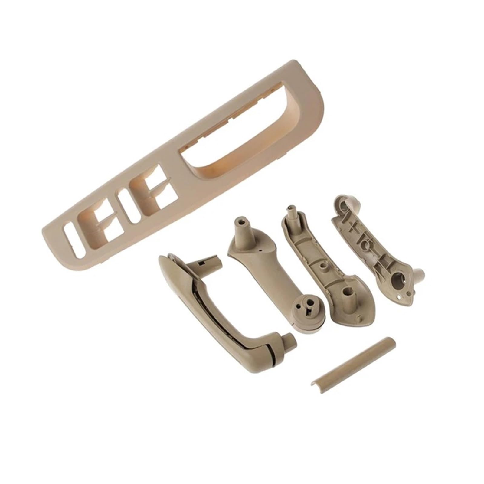 Interieur Dekor Für VW Für Bora Für Golf 4 MK4 Für Jetta 1999-2004 Carbon Faser Stil 3B1867171E Vorne Hinten Links Rechts Tür Pull Haltegriff Auto-Innendekoration(Beige) von SCUASKJ