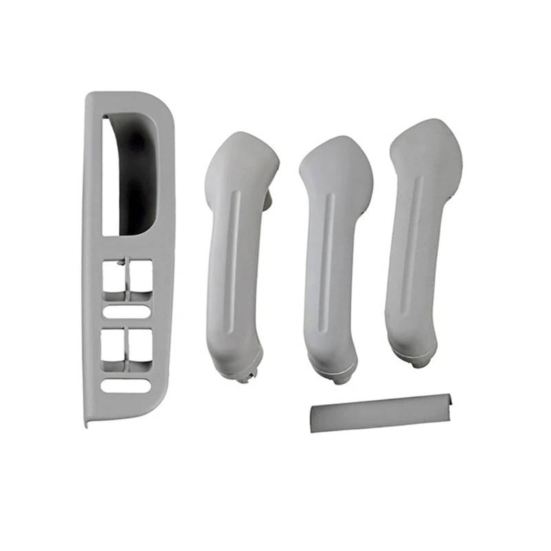 Interieur Dekor Für VW Für Bora Für Golf 4 MK4 Für Jetta 1999-2004 Carbon Faser Stil 3B1867171E Vorne Hinten Links Rechts Tür Pull Haltegriff Auto-Innendekoration(Grey) von SCUASKJ