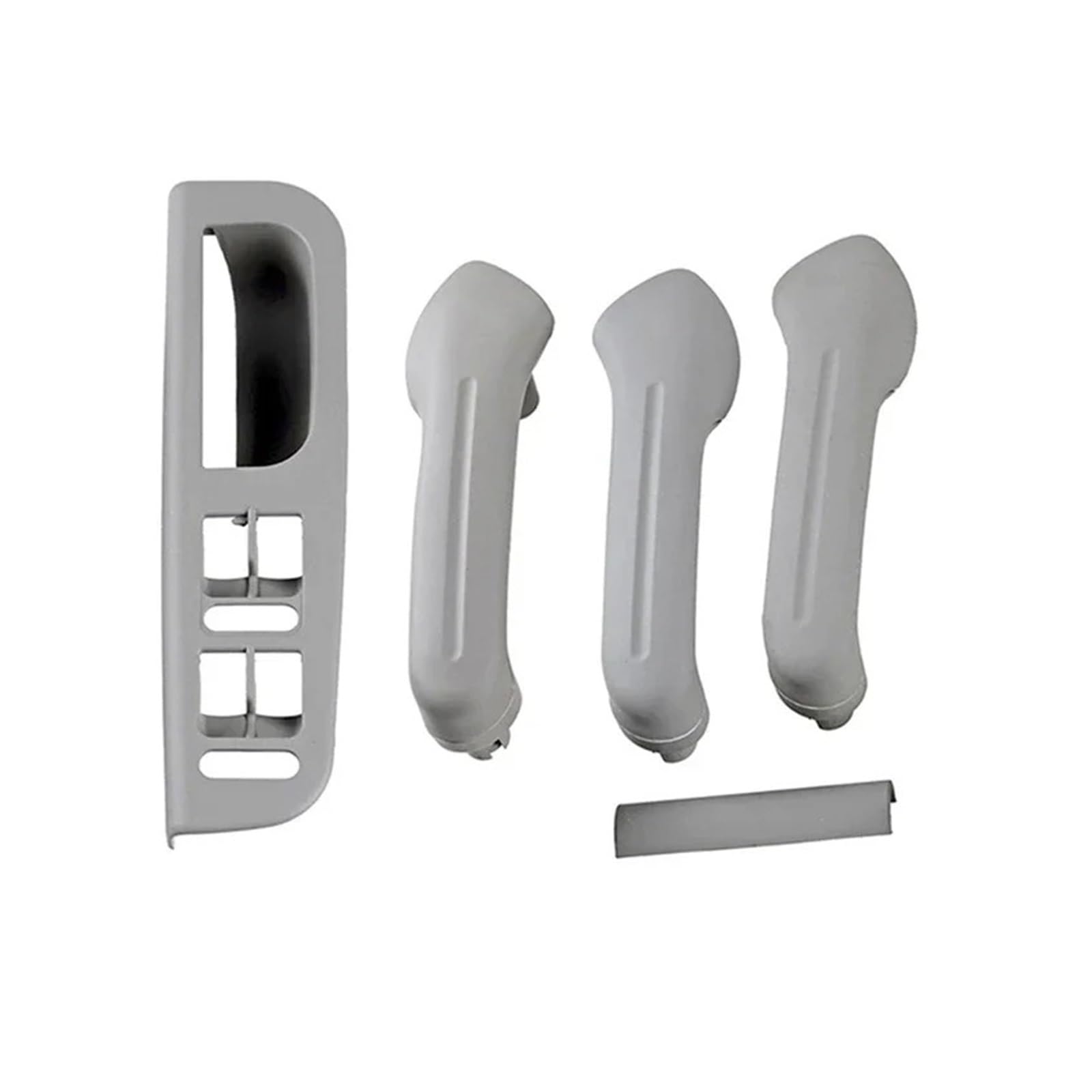 Interieur Dekor Für VW Für Bora Für Golf 4 MK4 Für Jetta 1999-2004 Carbon Faser Stil 3B1867171E Vorne Hinten Links Rechts Tür Schwarz Pull Haltegriff Auto-Innendekoration(Grey) von SCUASKJ