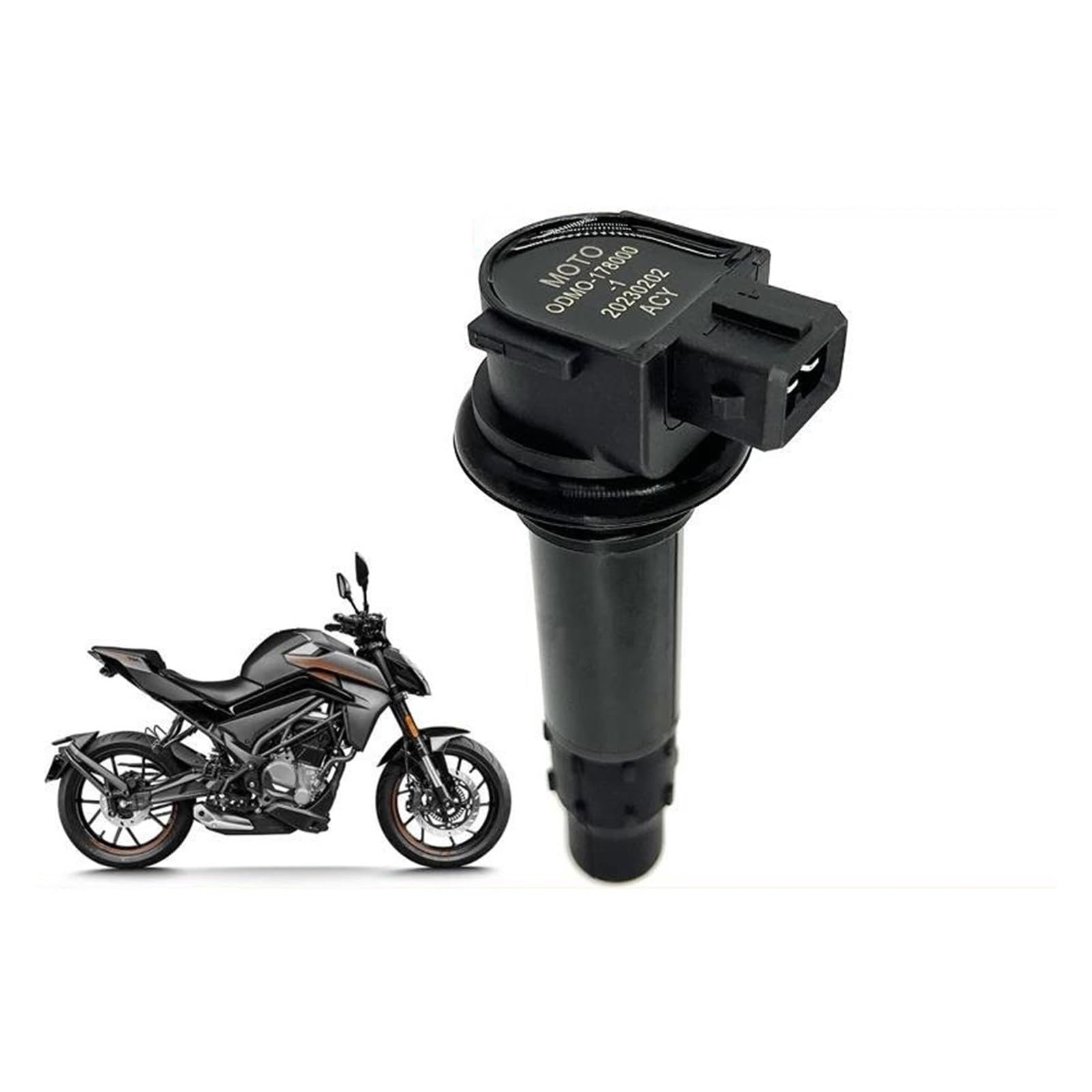 Motorrad-Zündspule 1 STÜCK ZÜNDSPULE ODMO-178000 FÜR CFMOTO CF250 250NK SR CLX CF250NK CF250SR CF250-6 250NK 250SR 250-6 Zündspule(2St) von SCUASKJ