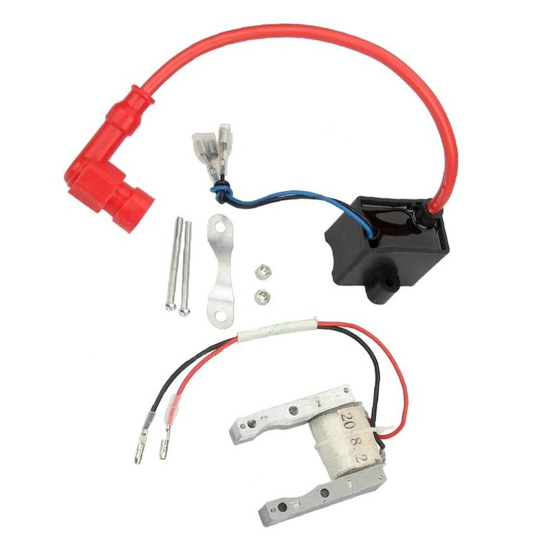 Motorrad-Zündspule Für 50CC 60CC 66CC 80CC Motorisiertes Fahrrad CDI Zündspule Magneto Stator Kit Zündspule von SCUASKJ