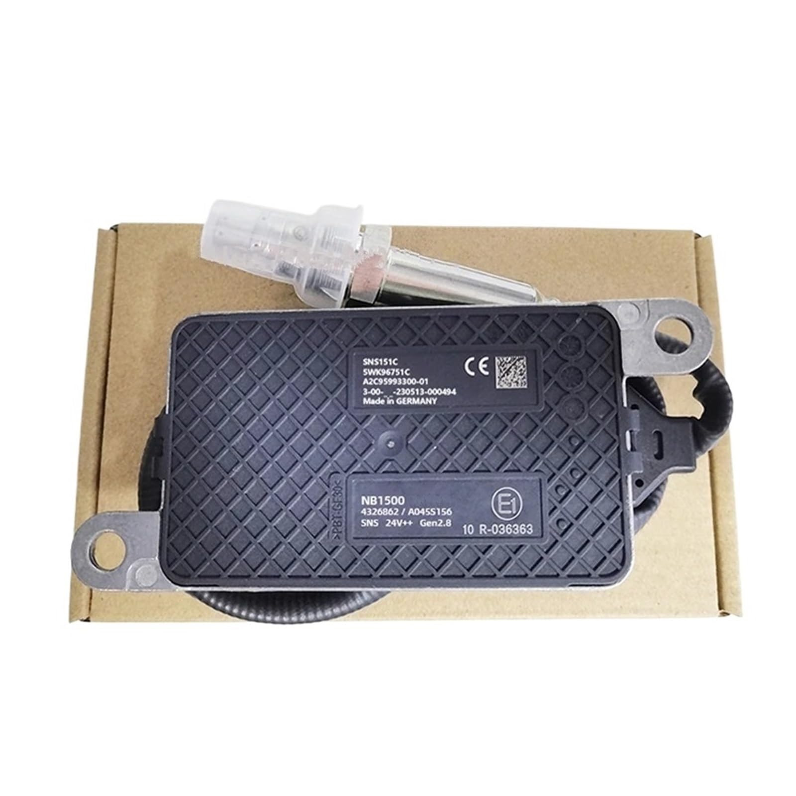 Stickoxidsensor 4326862 5WK96751C NOX Sensor A2C95992900 Stickoxid Sensor 24V Für CUMMINSS Motor 4326862RX Nox Sensor von SCUASKJ