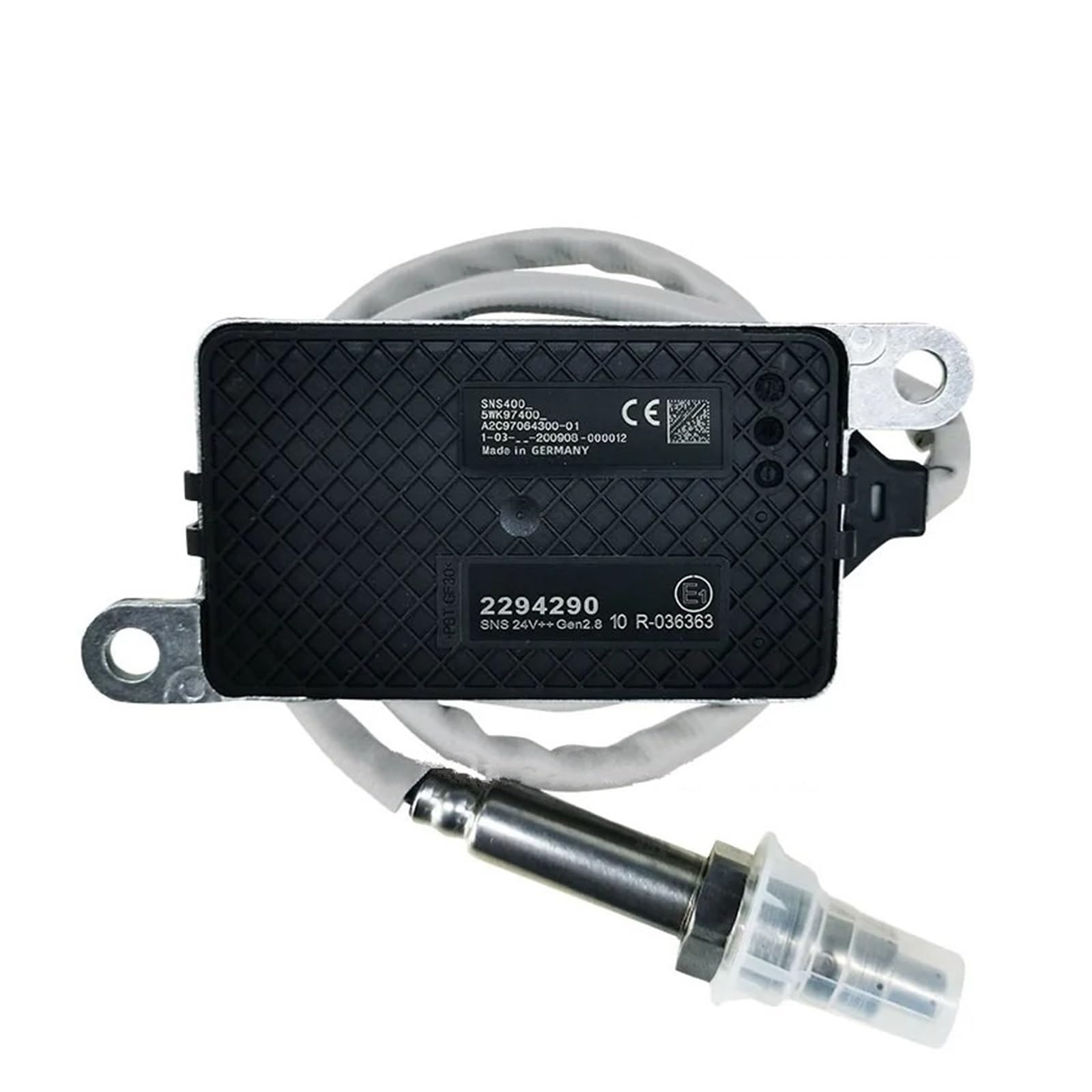 Stickoxidsensor Stickstoff-Sauerstoff-Sensor 24V Nox-Sensor 2294290/2064768/2247380/2296800 5WK97400 Für Scania Motor Truck Zubehör Nox Sensor(5WK97400) von SCUASKJ