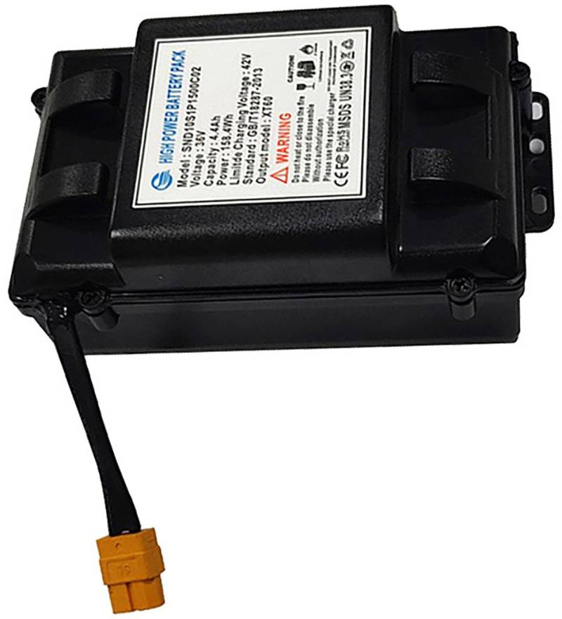 Balance Autobatterie 36V 2Ah 2.6Ah 3Ah 5.2Ah 6.4Ah Ersatz-Scooter-Batterie Lithium-Ionen-Akkupack Wasserdichter PVC-Akku Für 200W 500W 750W 800W Motor Mit Ladegerät 36V 2.6Ah von SCUUZT