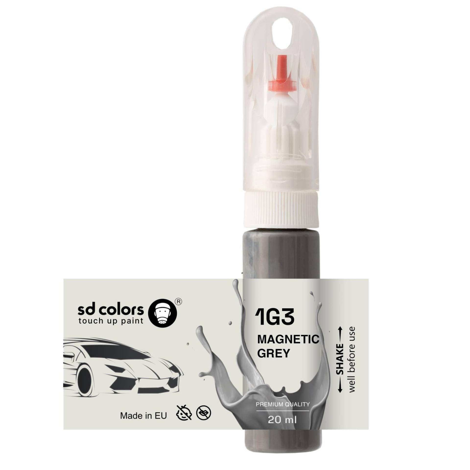 SD COLORS 1G3 Ausbesserungslack, magnetisch, 20 ML, praktischer Pinsel für Kratzer-Reparatur, (Farbe und Farbe) von SD COLORS