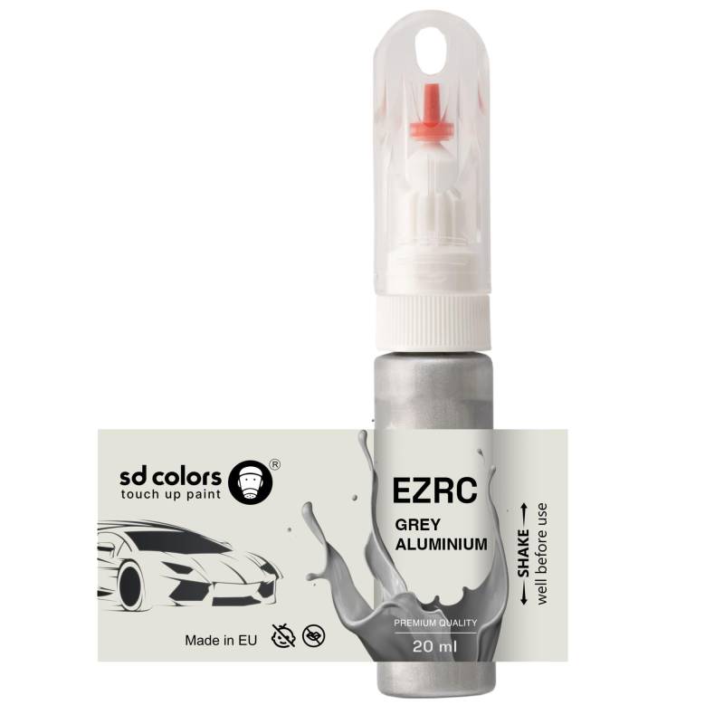 SD COLORS EZRC Ausbesserungslack aus Aluminium, 20 ML, praktischer Pinsel für die Reparatur von Kratzern von SD COLORS