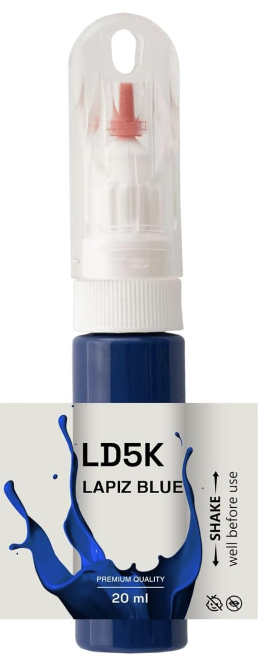 SD COLORS Lapiz Blue LD5K L9 D5K Ausbesserungslack, 20 ML, praktischer Pinsel zur Reparatur von Kratzern von SD COLORS