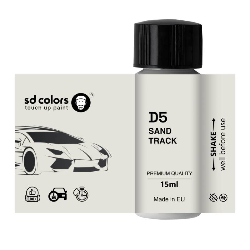 SD COLORS Neue lackstift SANDBAHN D5/D5U Reparatur KRATZEN 15 ml (Farbe) von SD COLORS